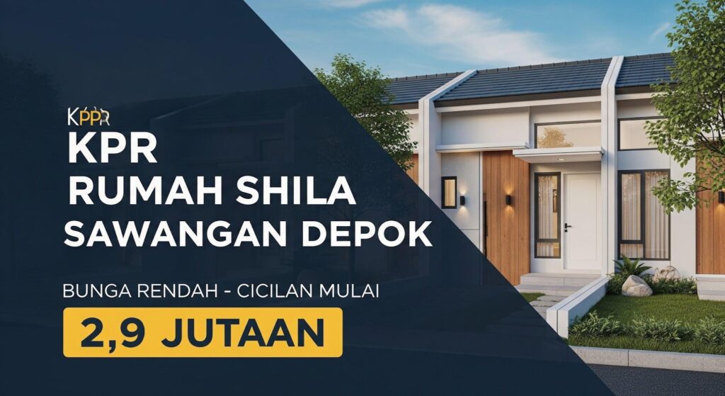 KPR Rumah Shila Sawangan Depok Bunga Rendah – Cicilan Mulai 2,9 Jutaan